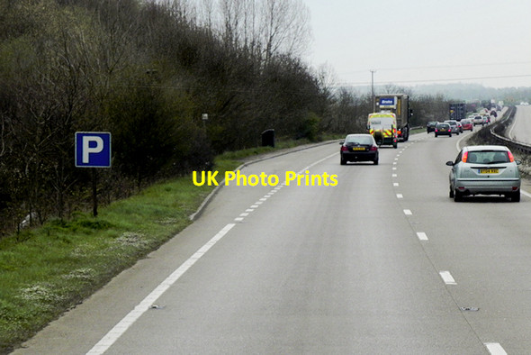 Photo 6"x4" Layby on the northbound A483 near Dodleston Balderton\/SJ3762 c2016