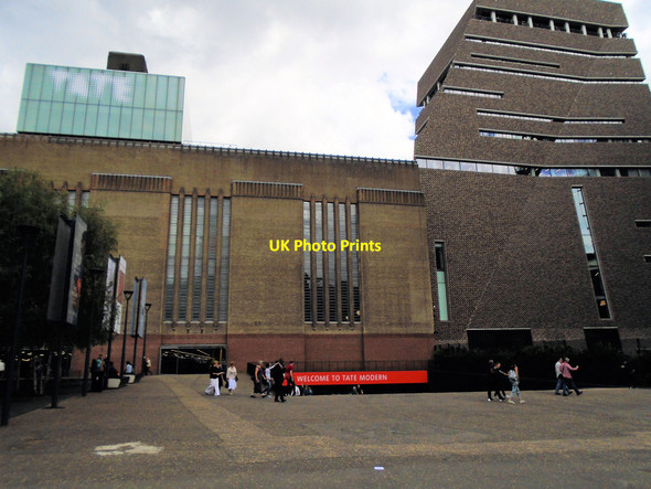 Photo 6"x4" Tate Modern West Entrance London c2017