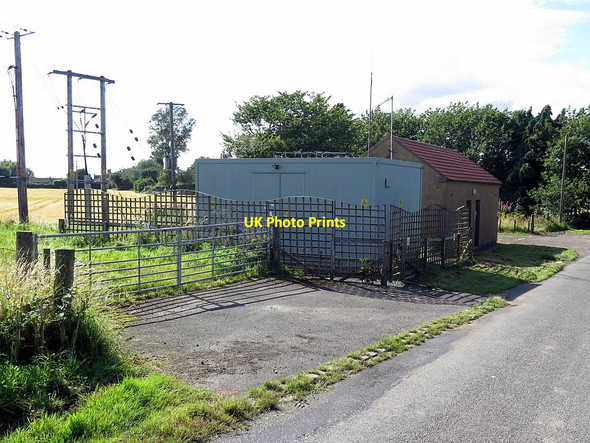 Photo 6"x4" Electrical Sub-station near Horncliffe Horncliffe\/NT9249 c2017