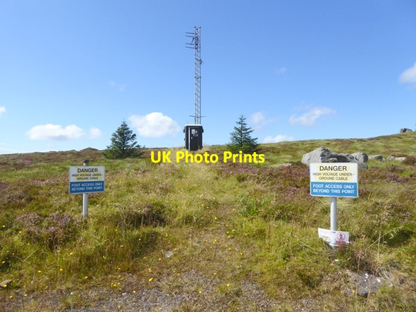 Photo 6"x4" Antenna on Deadwater Fell Kielder c2017