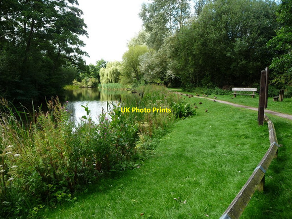 Photo 6"x4" North bank, Pinxton Wharf Pinxton c2017