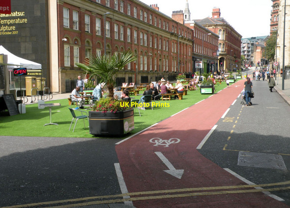 Photo 6"x4" Pop-up Park, Cookridge Street Leeds\/SE3034 c2017
