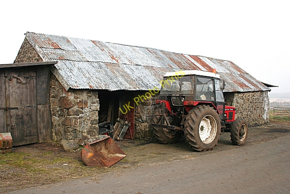 Photo 6"x4" Old Barn at Hirst Hirst\/NS8663 c2009
