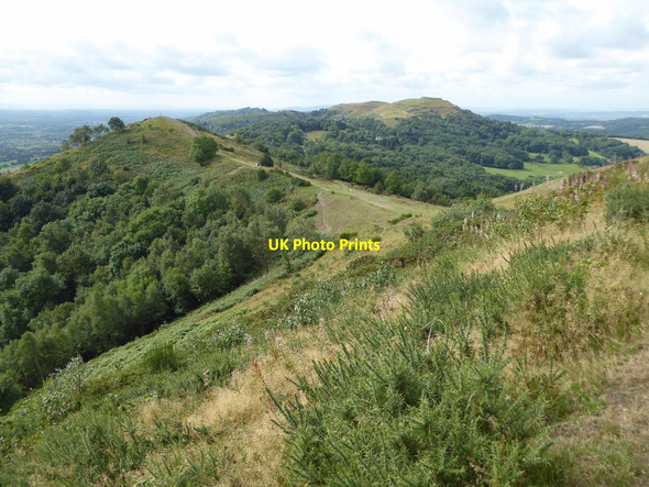 Photo 6"x4" The Malvern Hills Brand Green\/SO7641 c2017