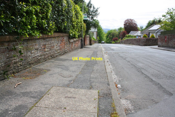 Photo 6"x4" Wall of 'Fir Bank', Fell Lane Penrith c2015