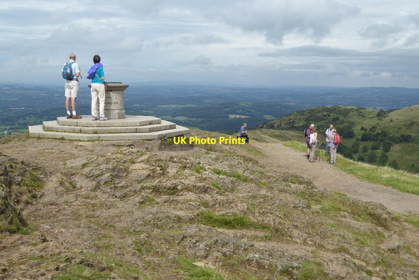 Photo 6"x4" View from the top Great Malvern c2017