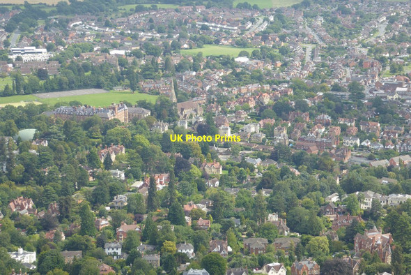 Photo 6"x4" Great Malvern viewed from the Hills Great Malvern c2017