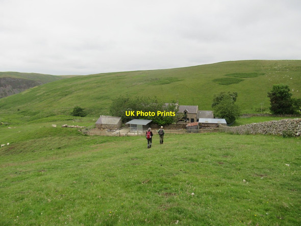 Photo 6"x4" Greenside Hill Linhope\/NT9616 c2017