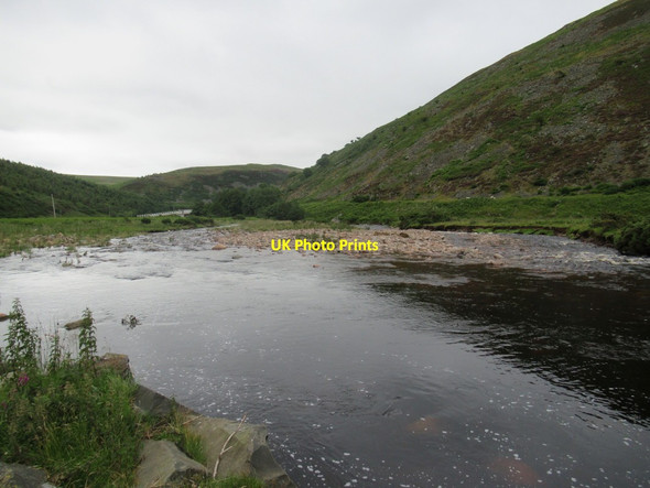 Photo 6"x4" River Breamish near Peggy Bell's Bridge Ingram c2017