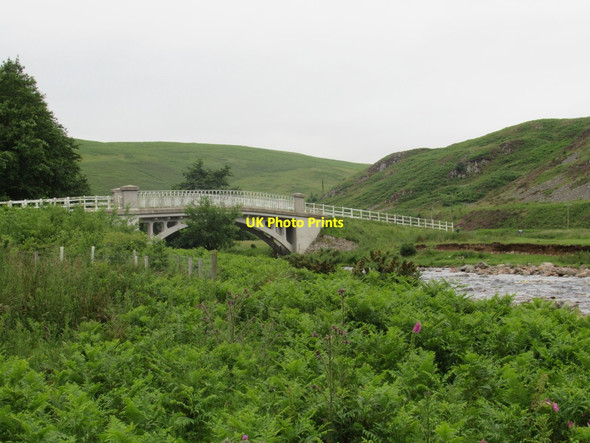 Photo 6"x4" Peggy Bell's Bridge over the River Breamish Ingram c2017
