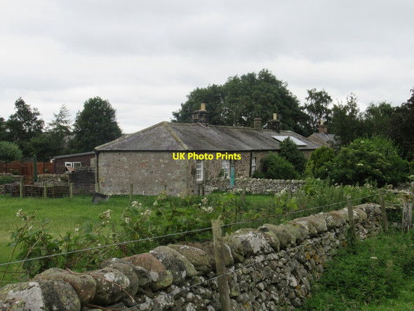 Photo 6"x4" Farm Labour's Cottages at Ingram Farm Ingram c2017