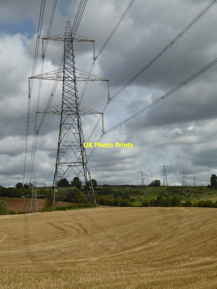 Photo 6"x4" Electricity pylons, Cassey Compton Cassey Compton c2017