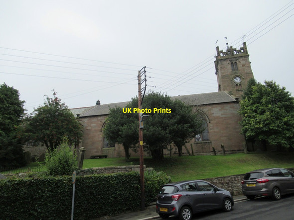 Photo 6"x4" St Mary's Church of England, Wooler Wooler c2017