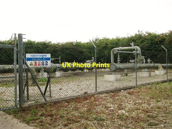 Photo 6"x4" National Grid gas installation Loddon c2017