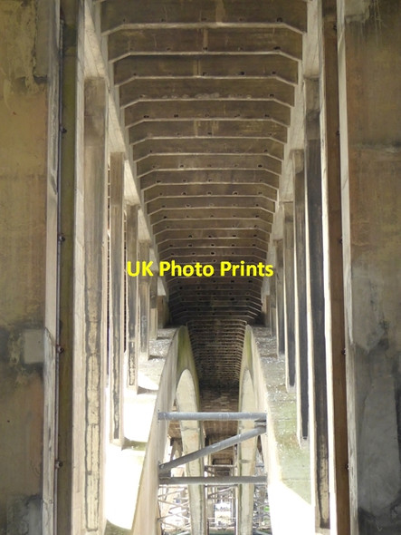 Photo 6"x4" Under the Royal Tweed Bridge Berwick-upon-Tweed c2017