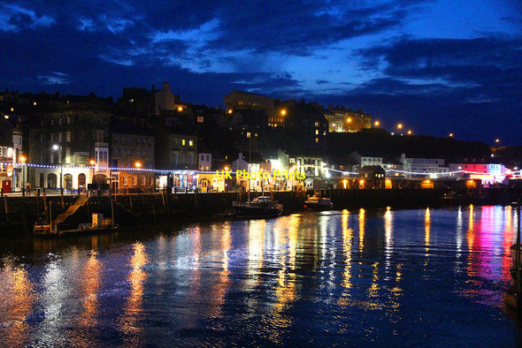 Photo 6"x4" Whitby Harbour Whitby\/NZ8910 c2017