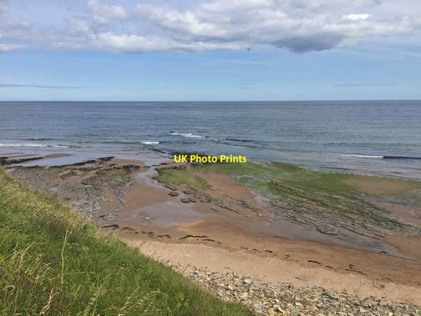 Photo 6"x4" Cocklawburn Beach Cheswick c2017
