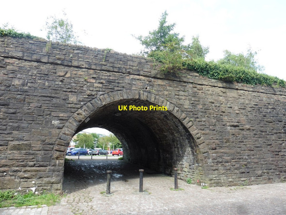 Photo 6"x4" Disused railway bridge, South Dock Swansea\/Abertawe c2017