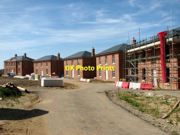 Photo 6"x4" Construction of new housing at St George's Park Loddon c2017