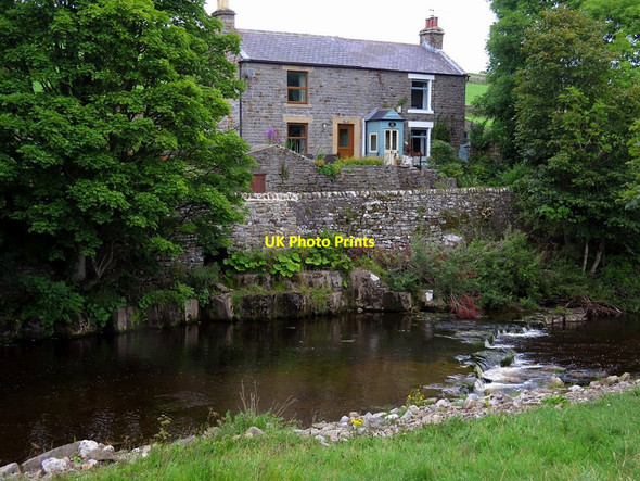 Photo 6"x4" River Wear west of Daddryshield Bridge Daddry Shield c2017