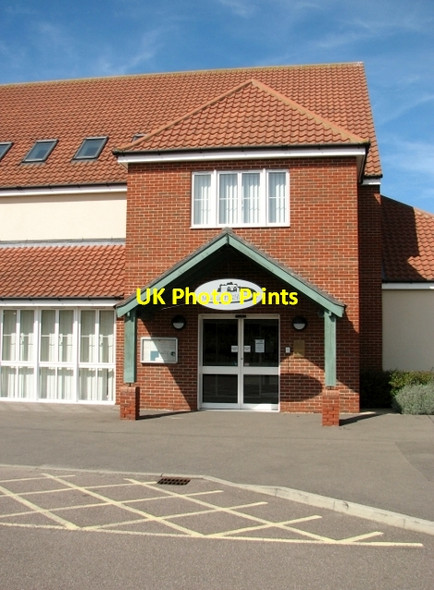Photo 6"x4" Entrance into the medical practice Loddon c2017