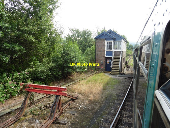 Photo 6"x4" Signal box at Pantyffynnon Ammanford\/Rhydaman c2017