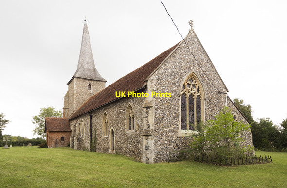 Photo 6"x4" St Mary, Great Henny Great Henny c2017