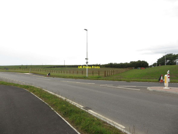 Photo 6"x4" Former site of construction compound, Morpeth Northern Bypass Morpeth c2017