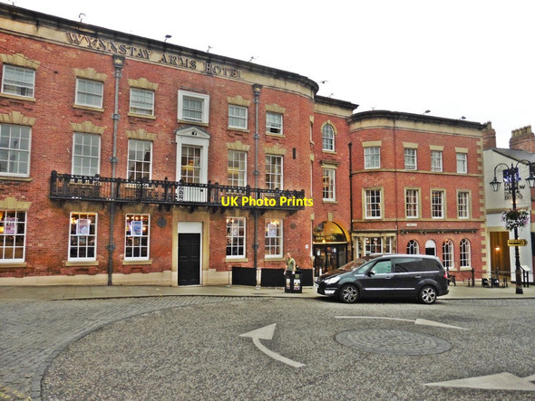 Photo 6"x4" The Wynnstay Arms Hotel, Wrexham Wrexham\/Wrecsam c2017