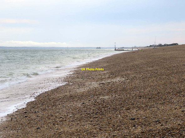 Photo 6"x4" Fraser beach in Eastney Eastney c2017 P1