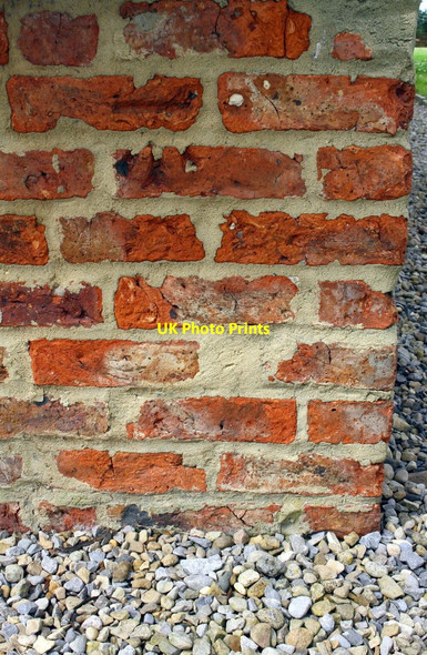 Photo 6"x4" Benchmark on Fir Tree Cottage Northallerton c2017