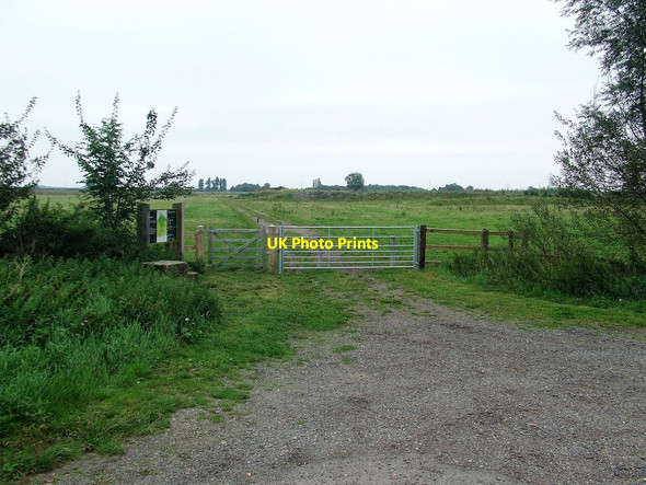 Photo 6"x4" Entrance To Tubney Fen Reach\/TL5666 c2017