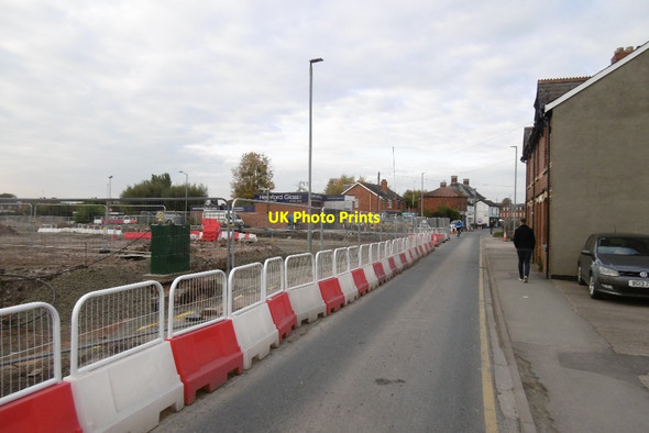 Photo 6"x4" Link road construction, Widemarsh Street Hereford c2016