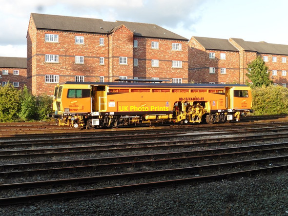 Photo 6"x4" Colas Rail track maintenance vehicle at Chester Chester c2017