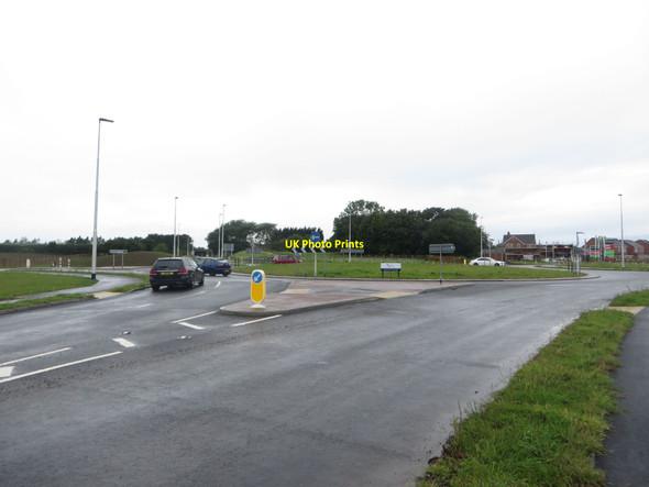 Photo 6"x4" Northgate Roundabout, Morpeth Northern Bypass Morpeth c2017
