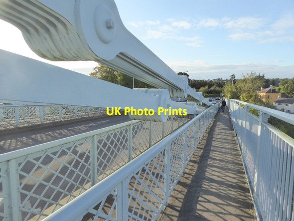 Photo 6"x4" Suspension ties on the Menai Bridge Bangor\/SH5771 c2017