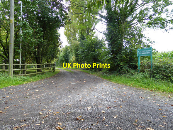 Photo 6"x4" Entrance, Blakeney House Nurseries Lodge Lees c2017