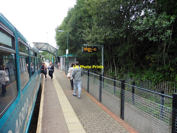 Photo 6"x4" Ystrad Rhondda railway station Ferndale\/SS9996 c2017