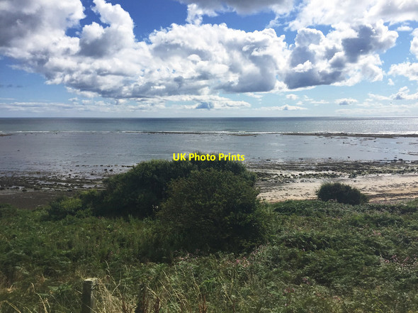 Photo 6"x4" Marden Rocks Alnmouth c2017