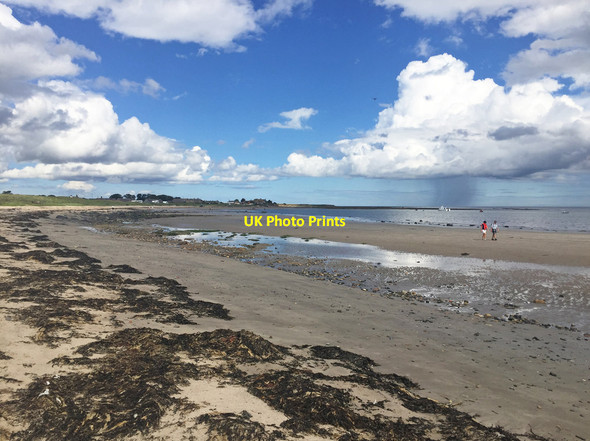 Photo 6"x4" Boulmer Beach Boulmer c2017
