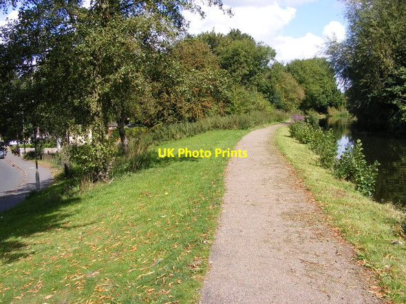 Photo 6"x4" Towpath Scene Brierley Hill\/SO9286 c2017