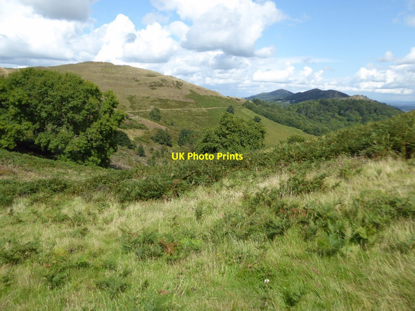 Photo 6"x4" The British Camp and the Malvern Hills Little Malvern c2017
