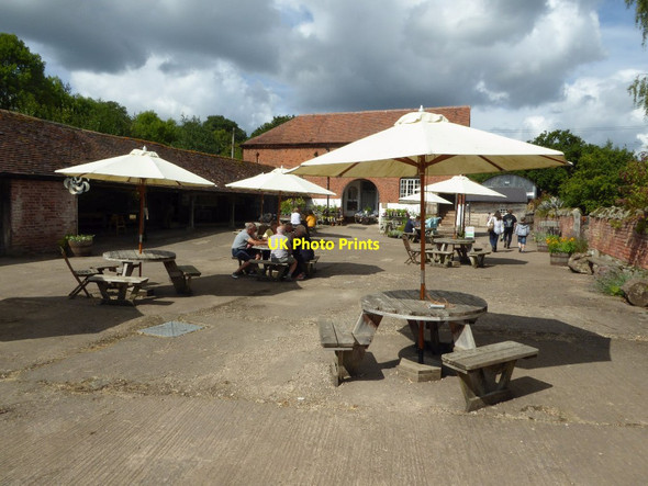 Photo 6"x4" Cafe at Lower Brockhampton Bringsty Common c2017
