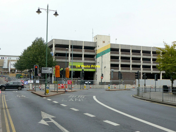 Photo 6"x4" Broad Marsh car park and bus station, ready for demolition Nottingham\/SK5641 c2017