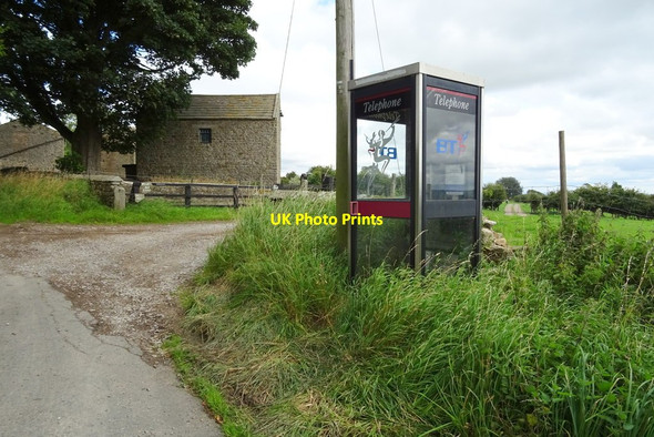 Photo 6"x4" Remote KX100 PLUS telephone box on Barden Lane Barden c2020