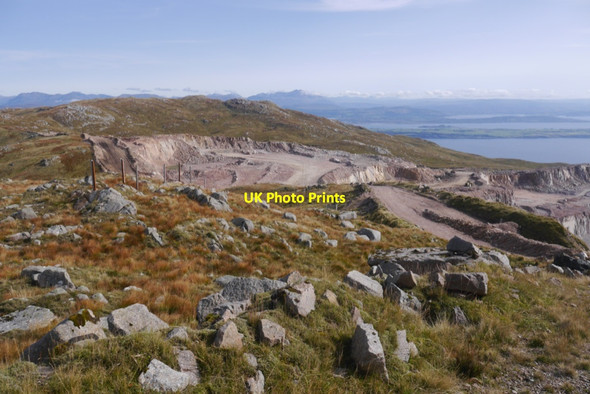 Photo 6"x4" Glensanda quarry Glensanda c2020