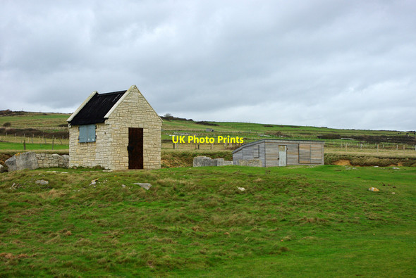 Photo 6"x4" Buildings at disused quarry Southwell\/SY6870 c2011
