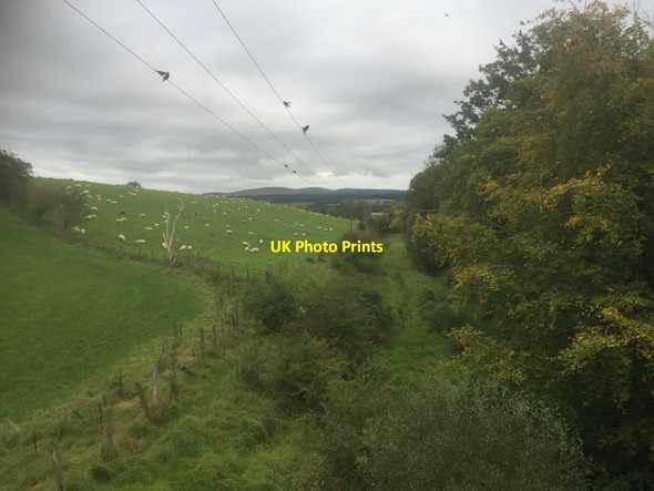 Photo 6"x4" Trackbed  Dunblane Doune and Callander Railway Dunblane c2020