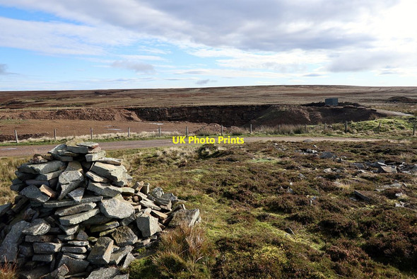 Photo 6"x4" Quarry at Dodd End Allenheads c2020