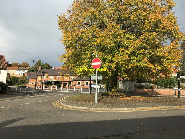 Photo 6"x4" Farnsfield Village Centre Farnsfield c2020 P1